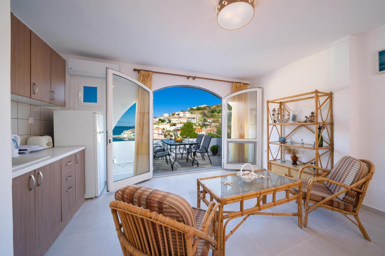 Ferienwohnung Gardenia House Asos Exterior foto