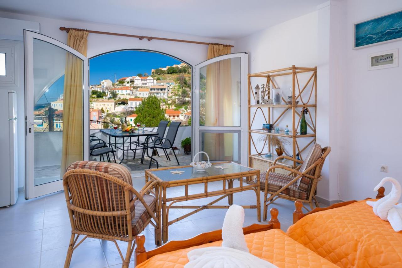 Ferienwohnung Gardenia House Asos Exterior foto
